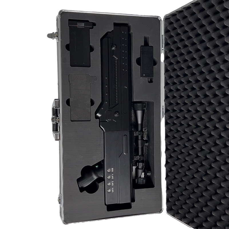  中原镇手持便携式枪型低空防御反制四通道B型